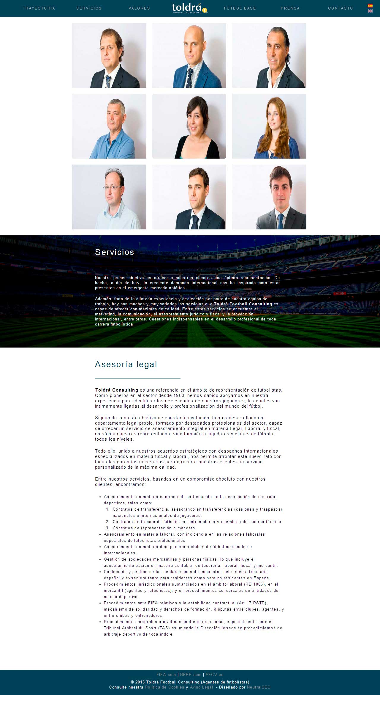 Diseño web Valencia - NeutralSEO - Toldrá