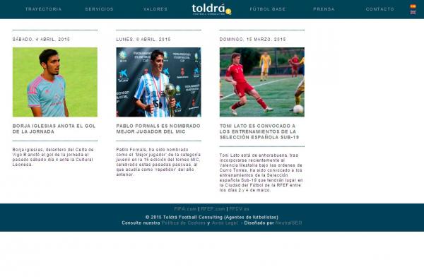Diseño web Valencia - NeutralSEO - Toldrá